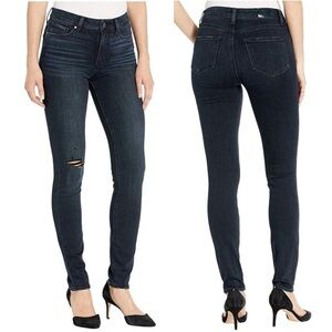 Paige Hoxton Ultra Skinny Jean in Black Lava Wash